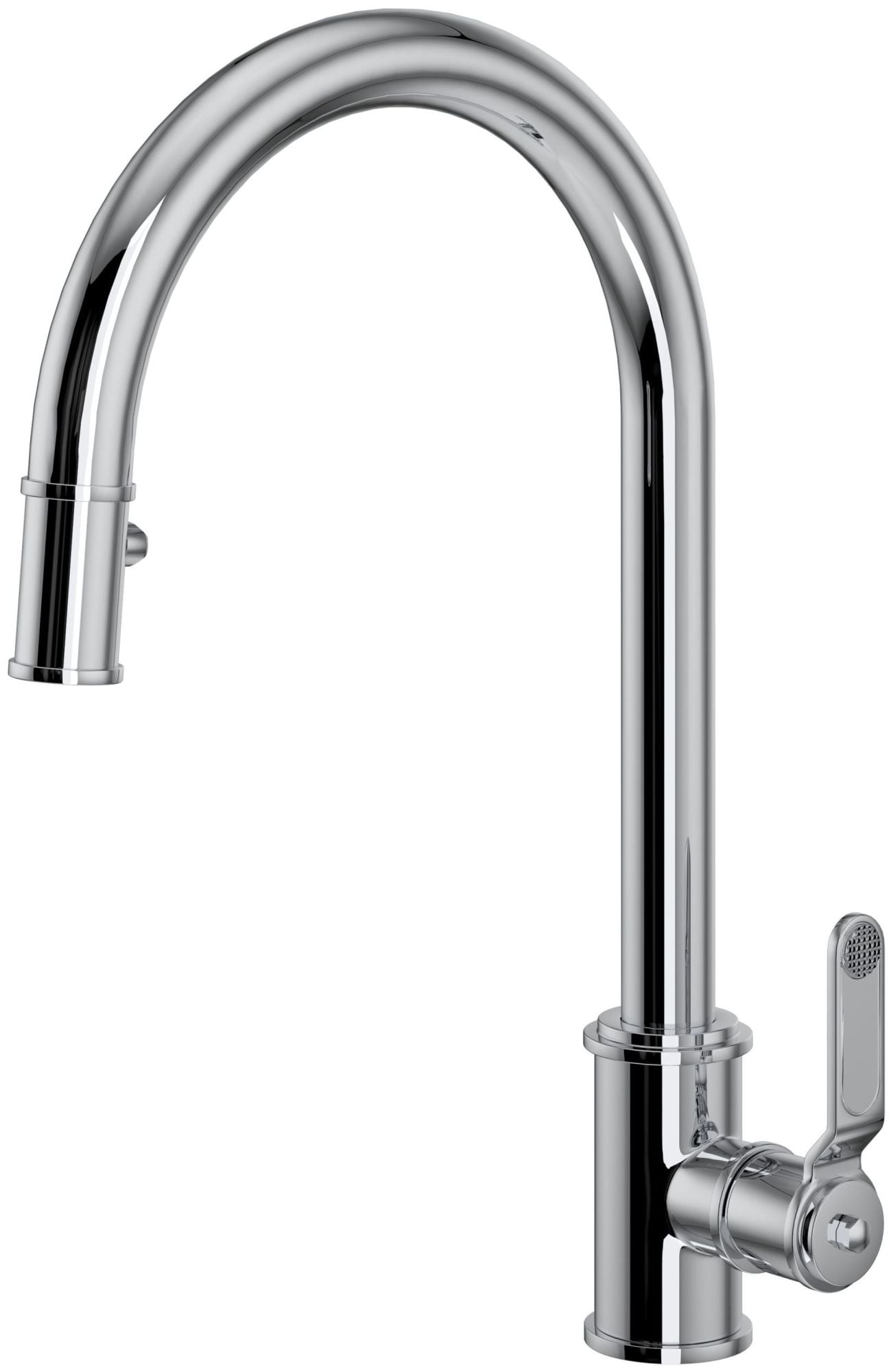Perrin And Rowe U.4544Ht-2 Armstrong 1.75 GPM Single Hole Pull Down Kitchen Faucet -