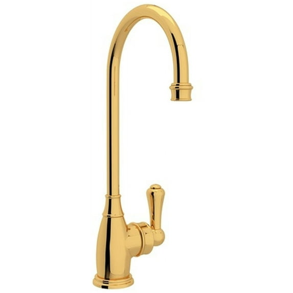 Perrin And Rowe U.4700-2 Georgian Era 1.8 GPM Single Hole Bar Faucet - Gold