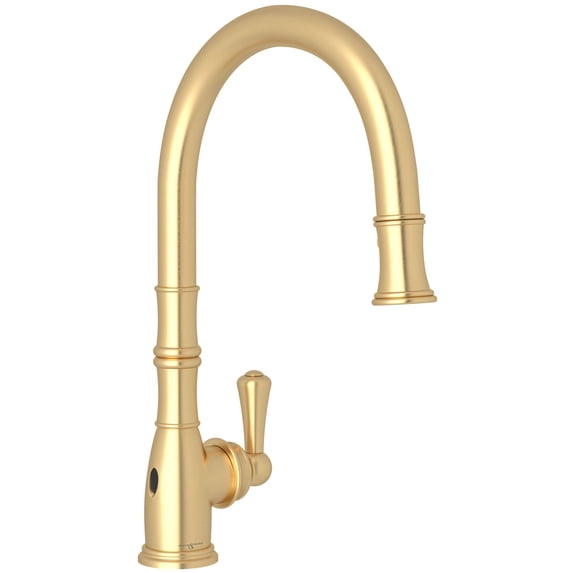 Perrin And Rowe U.4734-2 Georgian Era 1.75 GPM Single Hole Pull Down Kitchen Faucet -