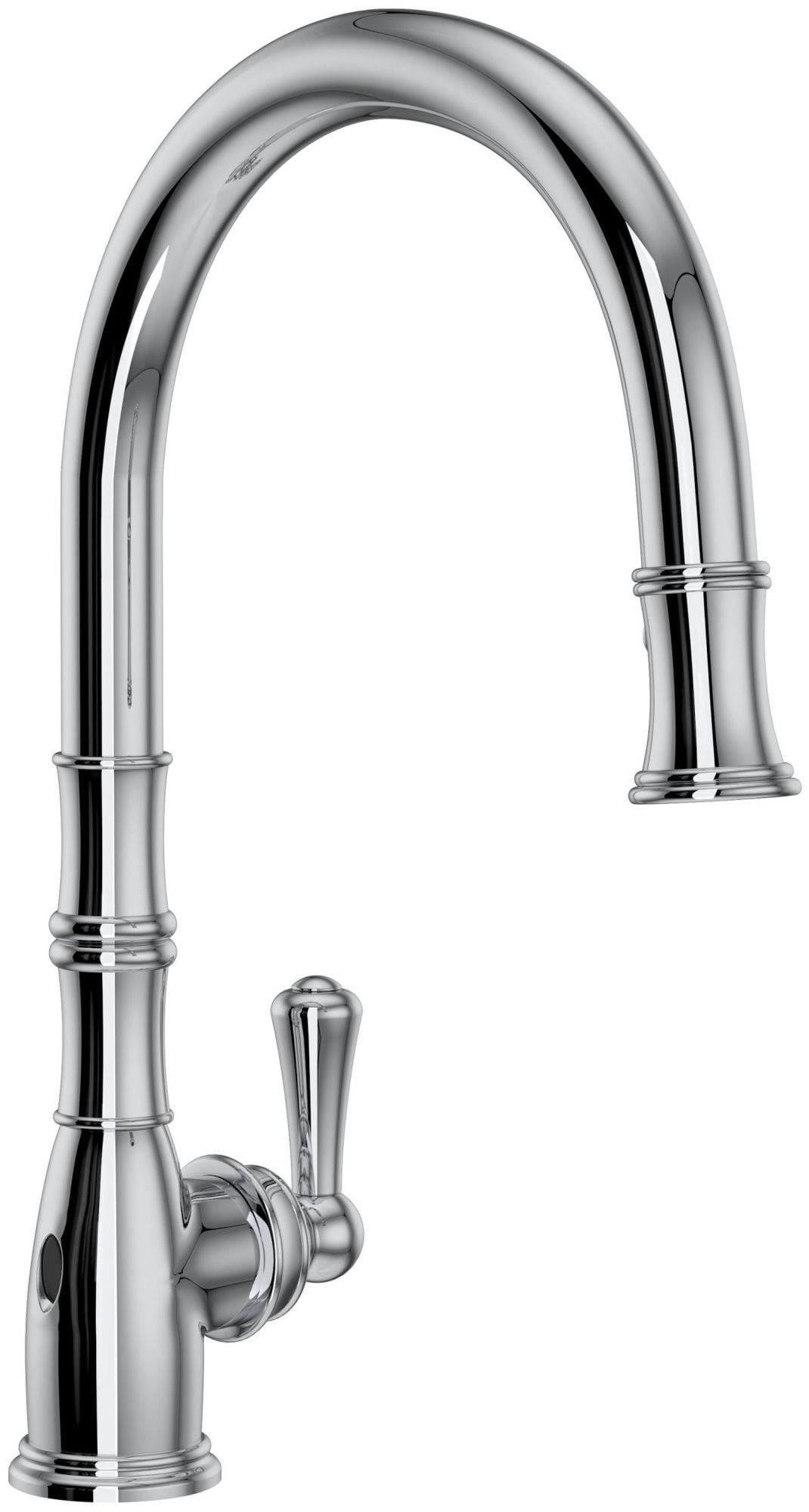 Perrin And Rowe U.4734-2 Georgian Era 1.75 GPM Single Hole Pull Down Kitchen Faucet -