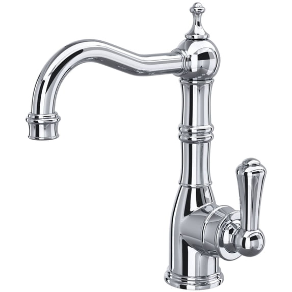 Perrin And Rowe U.4739-2 Edwardian 1.8 GPM Single Hole Bar Faucet - Chrome