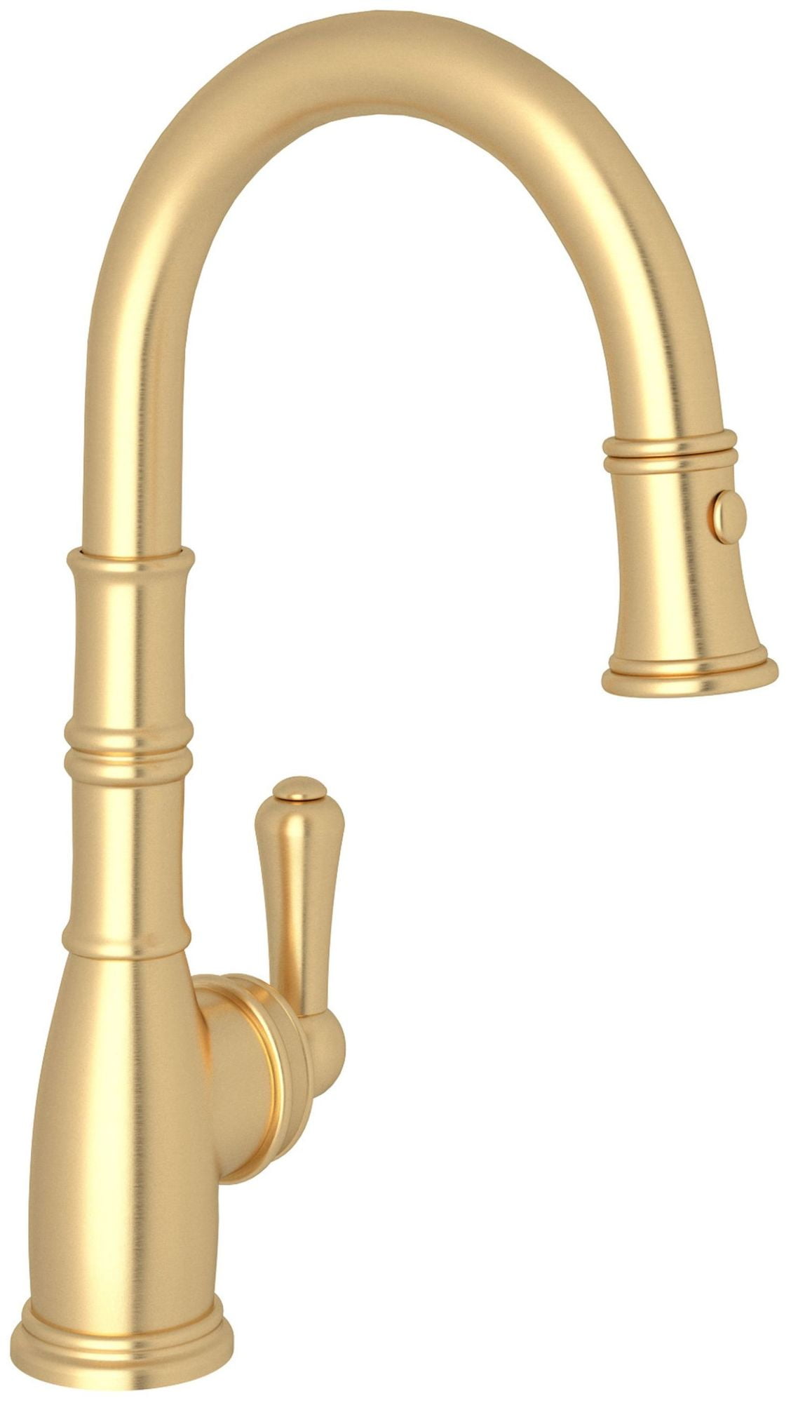 Polished Nickel Brass Pull-Out Spray Bar Faucet