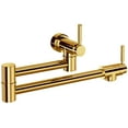 thumbnail image 1 of Perrin And Rowe U.4899Ls-2 Holborn 1.8 GPM Wall Mounted Double Handle Pot Filler Faucet -, 1 of 7