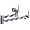 thumbnail image 1 of Perrin And Rowe U.4899Ls-2 Holborn 1.8 GPM Wall Mounted Double Handle Pot Filler Faucet -, 1 of 7