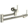 thumbnail image 1 of Perrin And Rowe U.4899Ls-2 Holborn 1.8 GPM Wall Mounted Double Handle Pot Filler Faucet -, 1 of 7