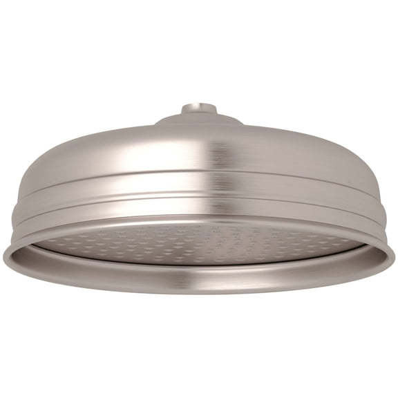 Perrin And Rowe U.5204 1.8 GPM Single Function Rain Shower Head - Nickel