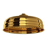 Perrin And Rowe U.5204 12" 1.75 GPM Single Function Rain Shower Head - Brass