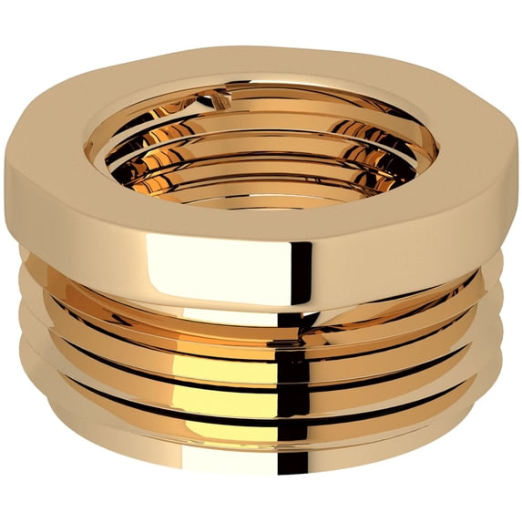Perrin And Rowe U.5379 3/4" Male X 1/2" Female Adaptor - Gold