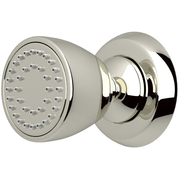 Perrin And Rowe U.5870 Holborn Single Function Round Brass Body Spray - Nickel