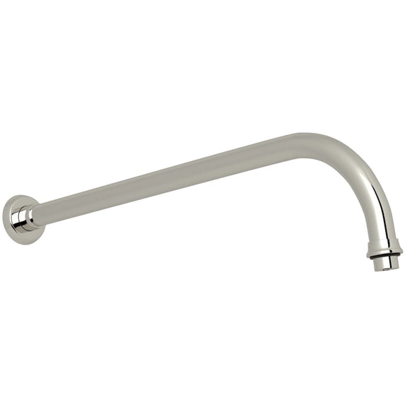 Perrin And Rowe U.5884 Holborn 15" Wall Mounted Shower Arm And Flange - Nickel
