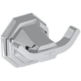 thumbnail image 1 of Perrin And Rowe U.6122 Deco Double Robe Hook - Chrome, 1 of 5