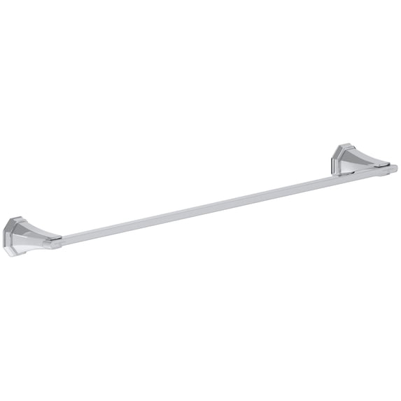 Perrin And Rowe U.6141 Deco 24" Towel Bar - Chrome