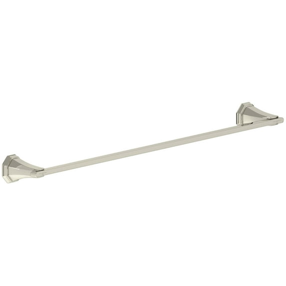 Perrin And Rowe U.6141 Deco 24" Towel Bar - Nickel