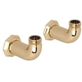 thumbnail image 1 of Perrin And Rowe U.6181 Deco Wall Unions - Gold, 1 of 5
