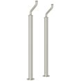 thumbnail image 1 of Perrin And Rowe U.6388 Brass Floor Pillar Legs For Tub Fillers - Nickel, 1 of 5