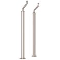 thumbnail image 1 of Perrin And Rowe U.6388 Brass Floor Pillar Legs For Tub Fillers - Nickel, 1 of 5