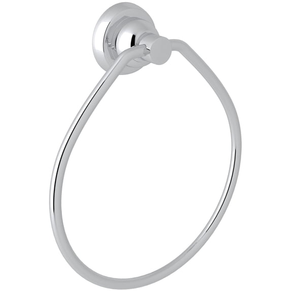 Perrin And Rowe U.6434 Holborn 6-1/2" Wall Mounted Towel Ring - Chrome