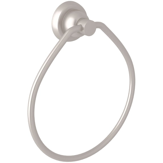 Perrin And Rowe U.6434 Holborn 6-1/2" Wall Mounted Towel Ring - Nickel