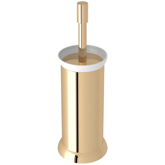 Perrin And Rowe U.6437 Holborn Free Standing Toilet Brush Holder - Gold