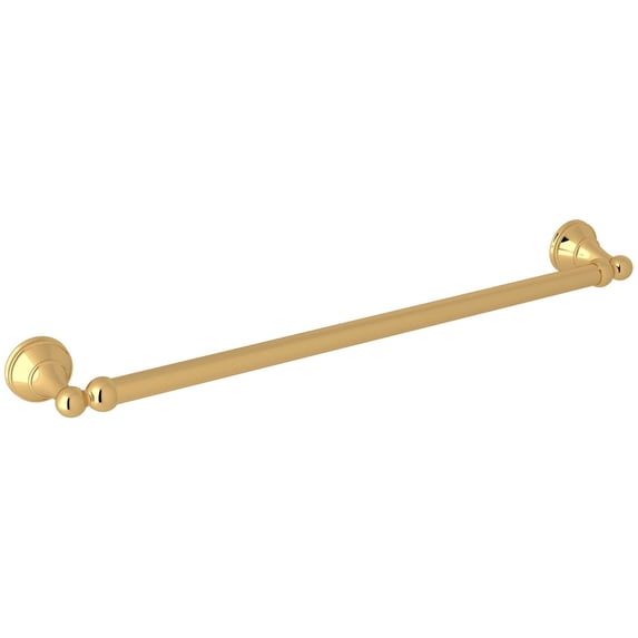 Perrin And Rowe U.6640 Georgian Era 20" Towel Bar - Gold