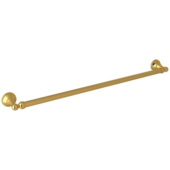 Perrin And Rowe U.6641 Georgian Era 26" Towel Bar - Brass