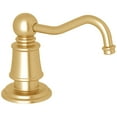 thumbnail image 1 of Perrin And Rowe U.6695 Georgian Era Deck Mounted Soap Dispenser - Satin English Gold, 1 of 6
