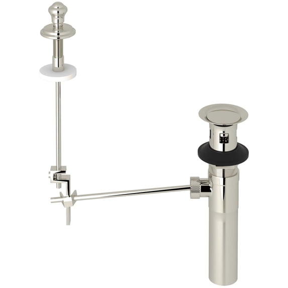 Perrin And Rowe U.6702 Edwardian 1-1/4" Pop-Up Drain Assembly - Nickel