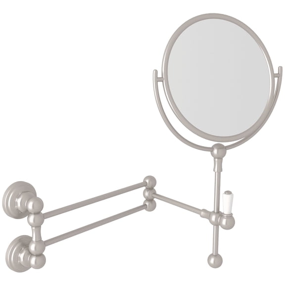 Perrin And Rowe U.6918 15" X 9" Wall Mounted Make - Nickel