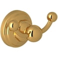 thumbnail image 1 of Perrin And Rowe U.6922 Edwardian Double Robe Hook - Brass, 1 of 5