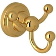 thumbnail image 1 of Perrin And Rowe U.6923 Edwardian Triple Robe Hook - Brass, 1 of 5