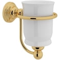 thumbnail image 1 of Perrin And Rowe U.6925 Wall Mounted Tumbler Holder - Gold, 1 of 6