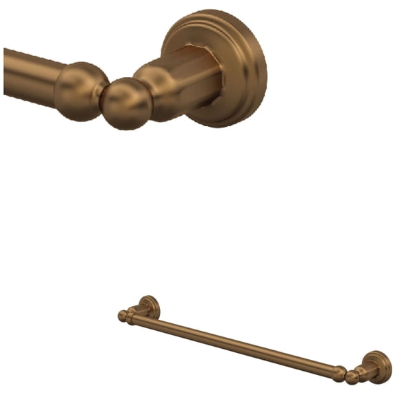 Perrin And Rowe U.6940 Edwardian 20" Towel Bar - Bronze