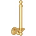 thumbnail image 1 of Perrin And Rowe U.6947 Wall Mounted Euro Toilet Paper Holder - Gold, 1 of 5