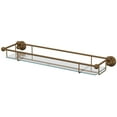 thumbnail image 1 of Perrin And Rowe U.6953 Edwardian 20" Tempered Glass Vanity Shelf - Bronze, 1 of 5