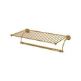 thumbnail image 1 of Perrin And Rowe U.6961 Edwardian 20" Wall Mounted Towel Rack - Gold, 1 of 5