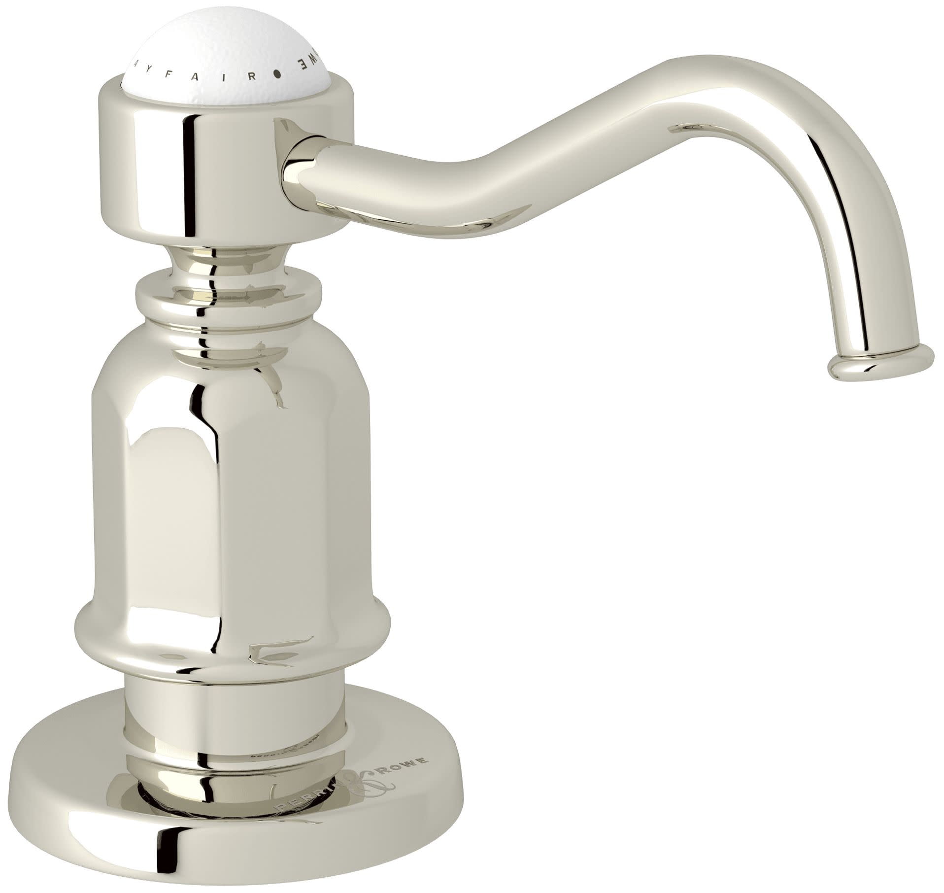 Perrin And Rowe U.6995 Deck Mounted Soap Dispenser - Nickel