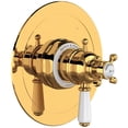 thumbnail image 1 of Perrin And Rowe U.Tew45w1l Edwardian Five Function Thermostatic Valve Trim Only - Gold, 1 of 1