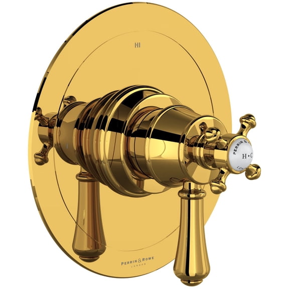 Perrin And Rowe U.Tga23w1lsp Georgian Era Three Function Thermostatic Valve Trim Only -