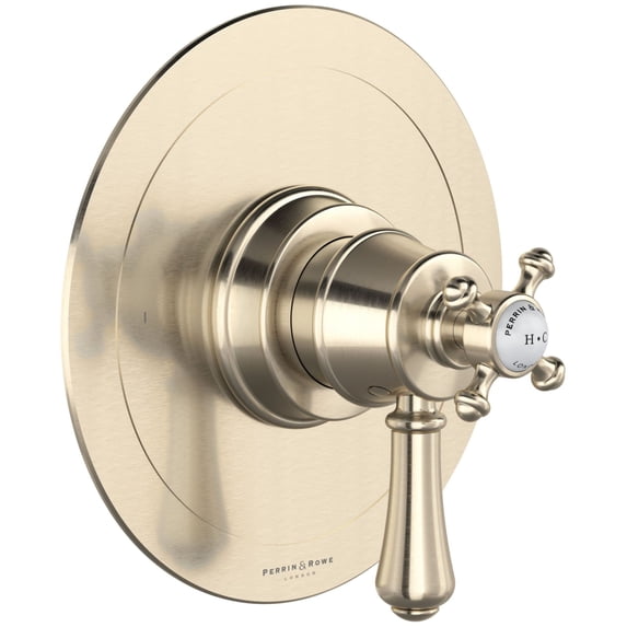 Perrin And Rowe U.Tga44w1lsp Georgian Era Two Function Thermostatic Valve Trim Only -