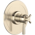 thumbnail image 1 of Perrin And Rowe U.Thb44w1ls Holborn Two Function Thermostatic Valve Trim Only - Nickel, 1 of 1