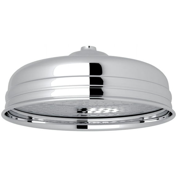 Perrin & Rowe 12" Diameter Showerhead Single Function In Polished Chrome