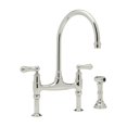thumbnail image 1 of Perrin & Rowe U.4719L-PN-2 Brass Kitchen Faucet, 1 of 2