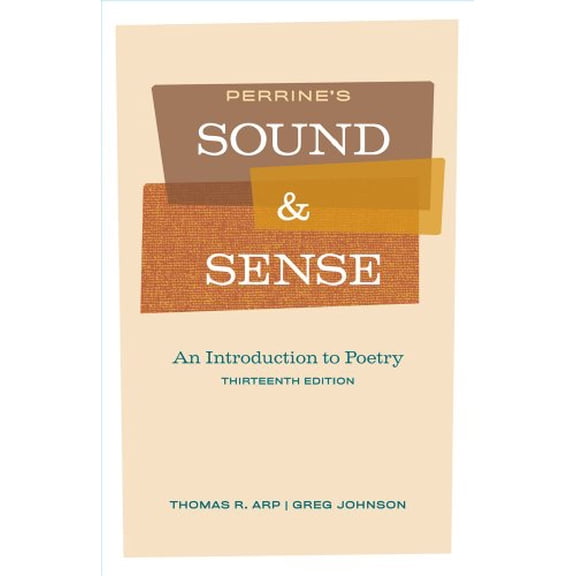 Pre-Owned Perrine's Sound and Sense: An Introduction to Poetry (Paperback) 1428289704 9781428289703