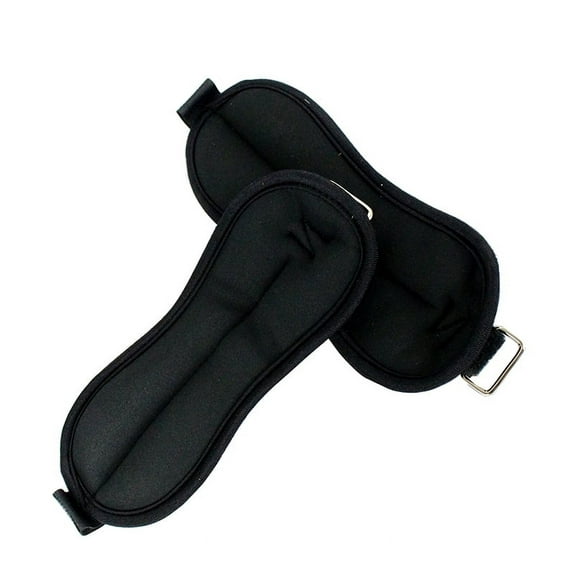 Perrini Extended Fit Wrists & Ankle Weights 5lb Black Color Fitness Workout