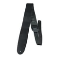 thumbnail image 1 of Perris 2.5" Basic Leather Black Guitar Strap, Fully Adjustable From 44.5" to 53", 1 of 2