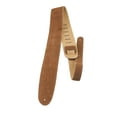 thumbnail image 1 of Perris 2.5" Soft Suede Natural Guitar Strap With Premium Backing Fully Adjustable From 44.5 to 53", 1 of 6
