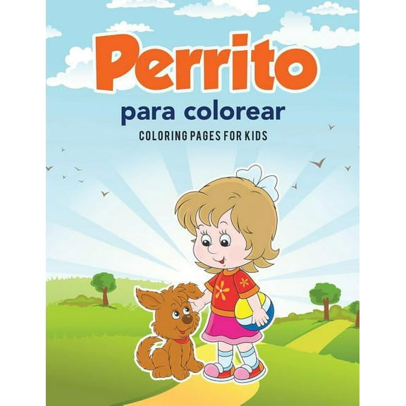 Perrito para colorear, (Paperback)