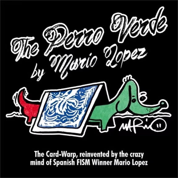 Perro Verde By Mari Lopez Magic Tricks Card Changing Colors Card-Warp Magic Props Magician Stage Illusions Accessories Gimmick