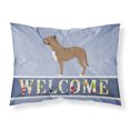 thumbnail image 1 of Perro de Presa Canario Fabric Standard Pillowcase Blue, 1 of 2