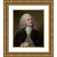 thumbnail image 1 of Perronneau, Jean-Baptiste 26x31 Gold Ornate Wood Framed with Double Matting Museum Art Print Titled - Charles-Francois Pinceloup de la Grange, 1 of 4